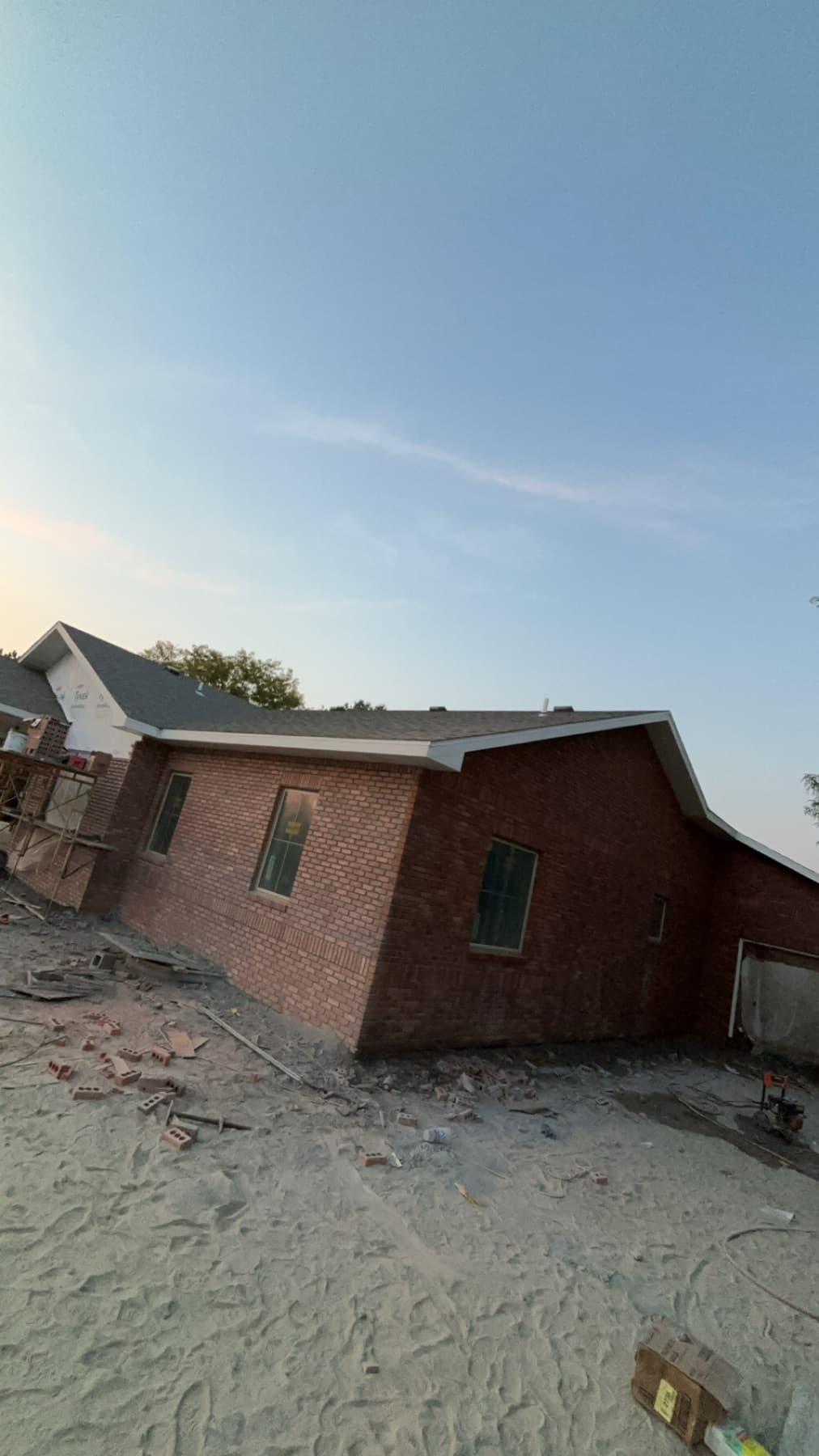 New brick home built by Gali Masonry